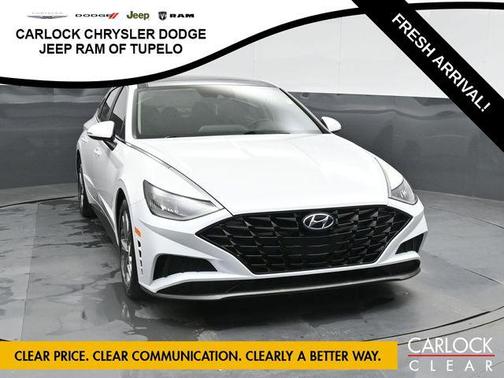 Quartz White 2020 Hyundai SONATA SEL