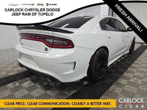 White Knuckle Clearcoat 2023 Dodge Charger R/T Scat Pack