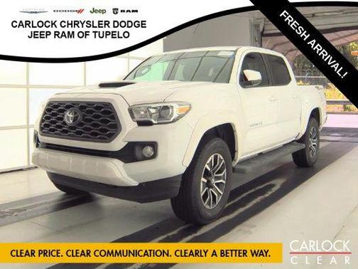 Super White 2021 Toyota Tacoma TRD Sport