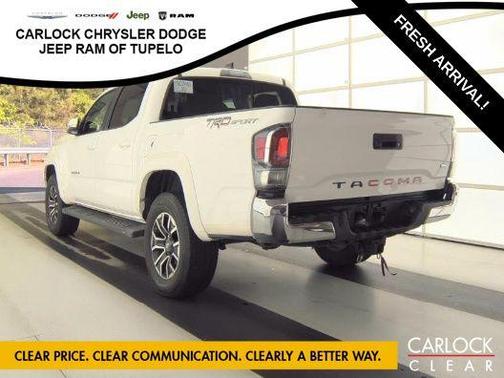 Super White 2021 Toyota Tacoma TRD Sport