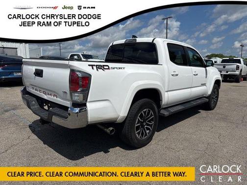 Super White 2021 Toyota Tacoma TRD Sport