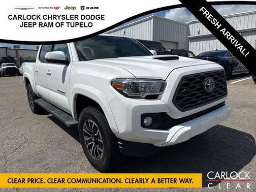 Super White 2021 Toyota Tacoma TRD Sport
