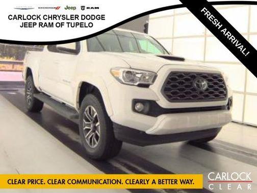 Super White 2021 Toyota Tacoma TRD Sport
