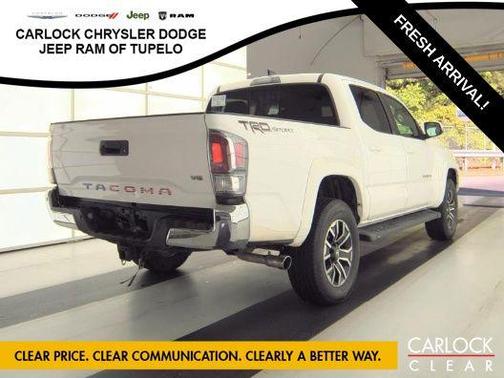 Super White 2021 Toyota Tacoma TRD Sport