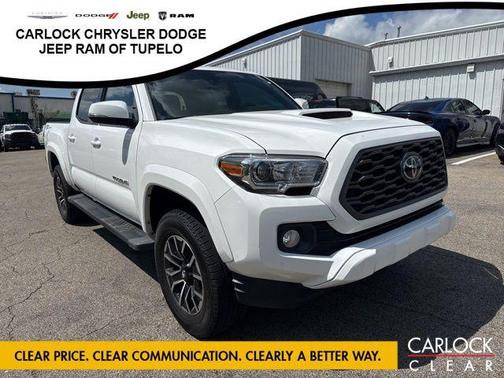 Super White 2021 Toyota Tacoma TRD Sport