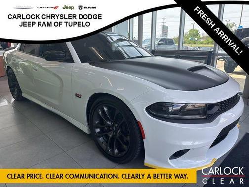 White Knuckle Clearcoat 2023 Dodge Charger R/T Scat Pack