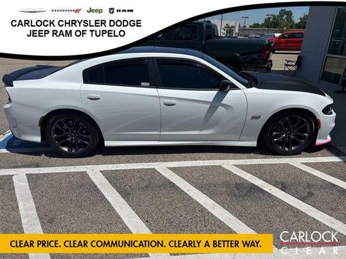 White Knuckle Clearcoat 2023 Dodge Charger R/T Scat Pack
