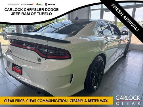 White Knuckle Clearcoat 2023 Dodge Charger R/T Scat Pack