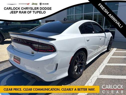 White Knuckle Clearcoat 2023 Dodge Charger R/T Scat Pack