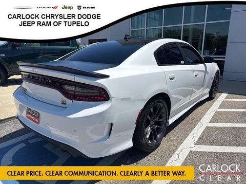 White Knuckle Clearcoat 2023 Dodge Charger R/T Scat Pack