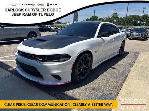 White Knuckle Clearcoat 2023 Dodge Charger R/T Scat Pack