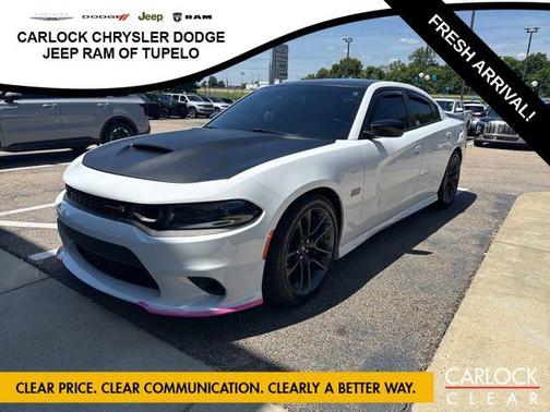 White Knuckle Clearcoat 2023 Dodge Charger R/T Scat Pack