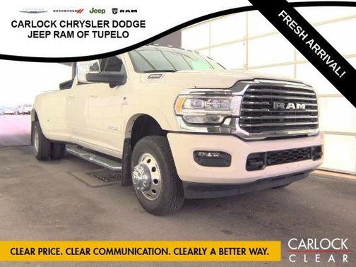 Pearl White 2023 RAM 3500 Longhorn