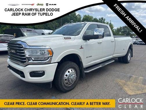 Pearl White 2023 RAM 3500 Longhorn