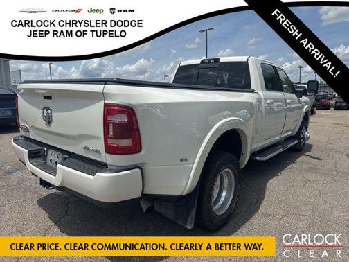 Pearl White 2023 RAM 3500 Longhorn