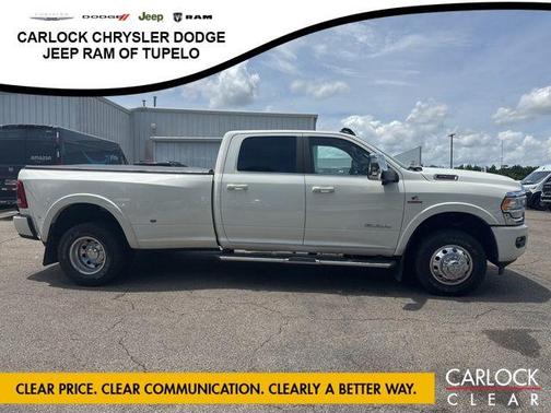 Pearl White 2023 RAM 3500 Longhorn