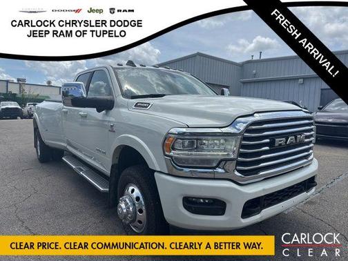 Pearl White 2023 RAM 3500 Longhorn