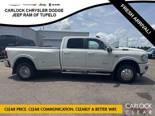 Pearl White 2023 RAM 3500 Longhorn