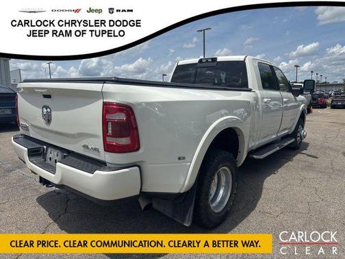 Pearl White 2023 RAM 3500 Longhorn