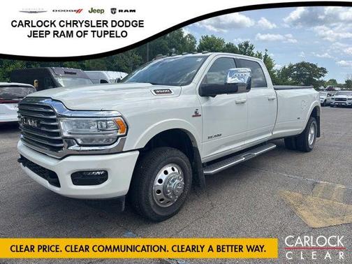 Pearl White 2023 RAM 3500 Longhorn
