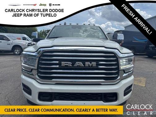 Pearl White 2023 RAM 3500 Longhorn