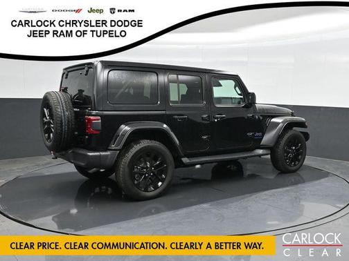 Black Clearcoat 2025 Jeep Wrangler 4xe Sahara