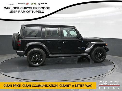 Black Clearcoat 2025 Jeep Wrangler 4xe Sahara