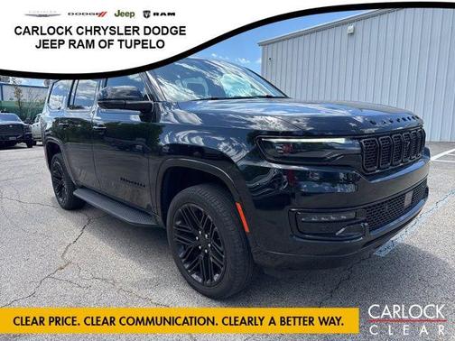 Diamond Black Crystal Pearlcoat 2024 Jeep Wagoneer Series II Carbide 4x4