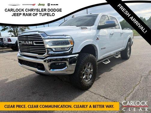 Bright White Clearcoat 2021 RAM 2500 Laramie Crew Cab 4x4 6'4' Box