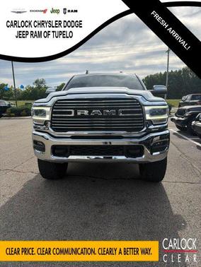 Bright White Clearcoat 2021 RAM 2500 Laramie Crew Cab 4x4 6'4' Box