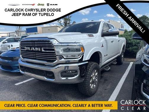 Bright White Clearcoat 2021 RAM 2500 Laramie Crew Cab 4x4 6'4' Box