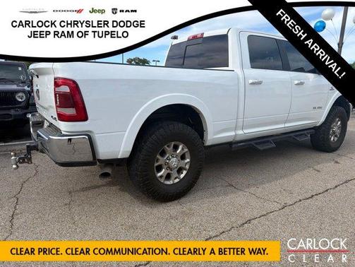 Bright White Clearcoat 2021 RAM 2500 Laramie Crew Cab 4x4 6'4' Box