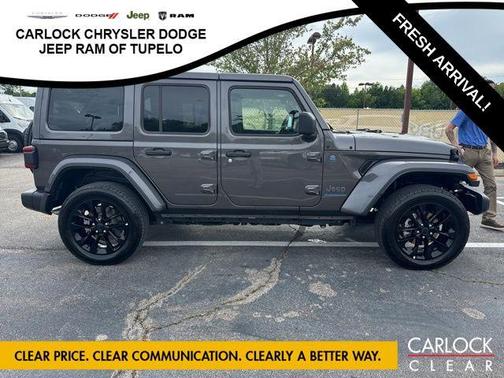 Granite Crystal Metallic Clearcoat 2025 Jeep Wrangler 4xe Sahara