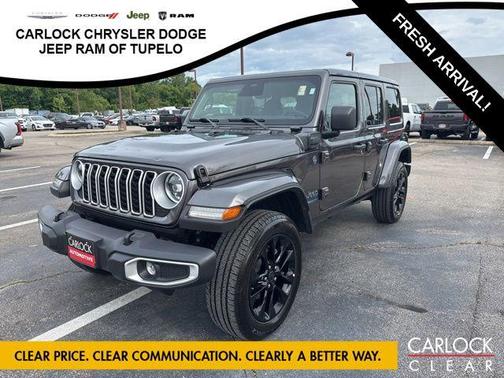 Granite Crystal Metallic Clearcoat 2025 Jeep Wrangler 4xe Sahara