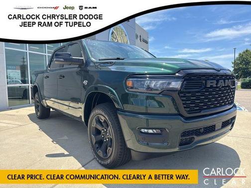 Serrano Green Metallic 2026 RAM 1500 Big Horn/Lone Star