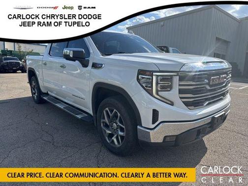 Summit White 2022 GMC Sierra 1500 SLT