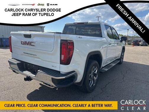 Summit White 2022 GMC Sierra 1500 SLT