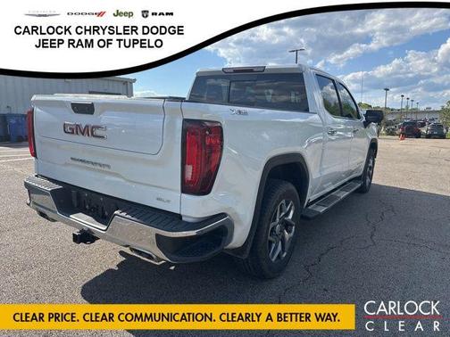 Summit White 2022 GMC Sierra 1500 SLT