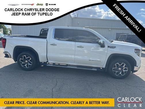 Summit White 2022 GMC Sierra 1500 SLT