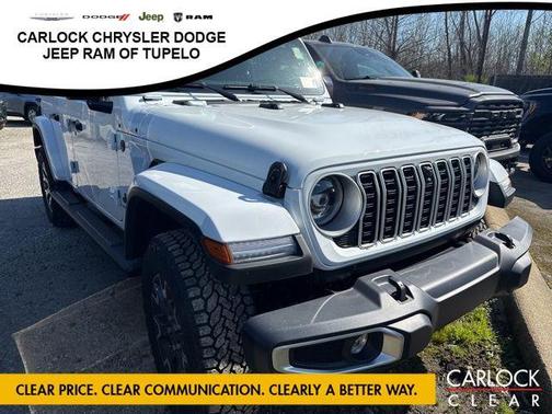 Bright White Clearcoat 2026 Jeep Wrangler 4-Door Sahara 4x4