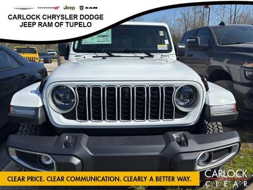 Bright White Clearcoat 2026 Jeep Wrangler 4-Door Sahara 4x4