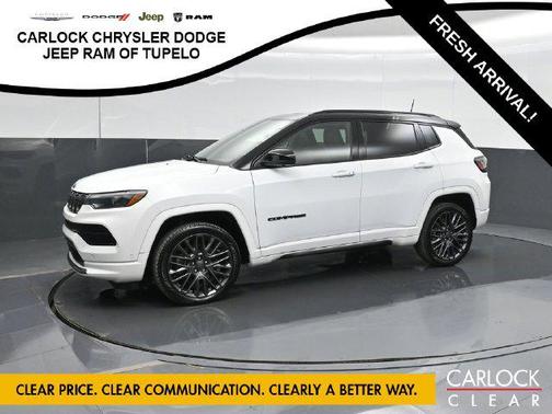 Bright White Clearcoat 2023 Jeep Compass High Altitude