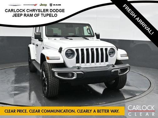 Bright White Clearcoat 2021 Jeep Wrangler Unlimited 4xe Sahara