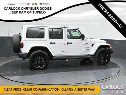 Bright White Clearcoat 2021 Jeep Wrangler Unlimited 4xe Sahara