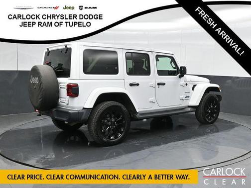 Bright White Clearcoat 2021 Jeep Wrangler Unlimited 4xe Sahara