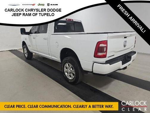 Bright White Clearcoat 2023 RAM 2500 Laramie Crew Cab 4x4 6'4' Box