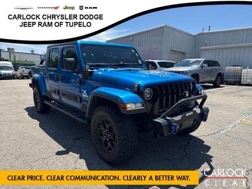 Hydro Blue Pearlcoat 2021 Jeep Gladiator Willys 4x4