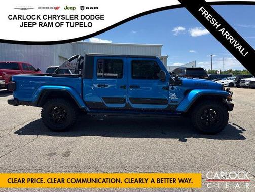 Hydro Blue Pearlcoat 2021 Jeep Gladiator Willys 4x4