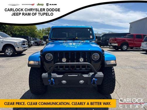 Hydro Blue Pearlcoat 2021 Jeep Gladiator Willys 4x4