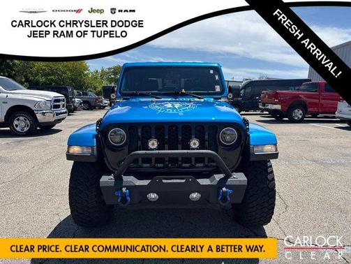 Hydro Blue Pearlcoat 2021 Jeep Gladiator Willys 4x4